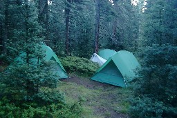 Campsite at Crooked Creek